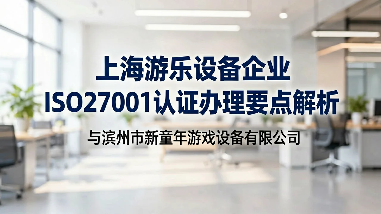 上海游乐设备企业ISO27001认证办理要点解析