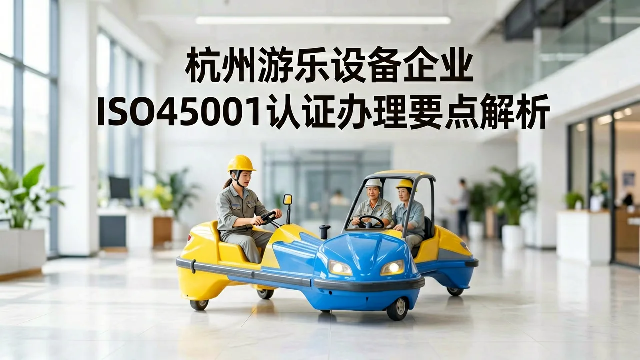 杭州游乐设备企业ISO45001认证办理要点解析
